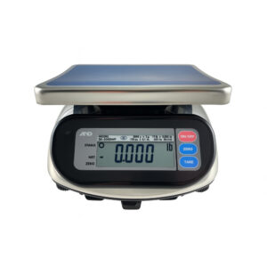 Báscula de sobremesa compacta serie SK WP para ambiente humedo resultado