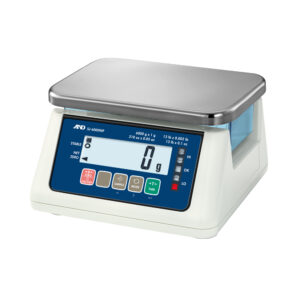 SJ 6000 WP Báscula compacta lavable para entorno humedo resultado