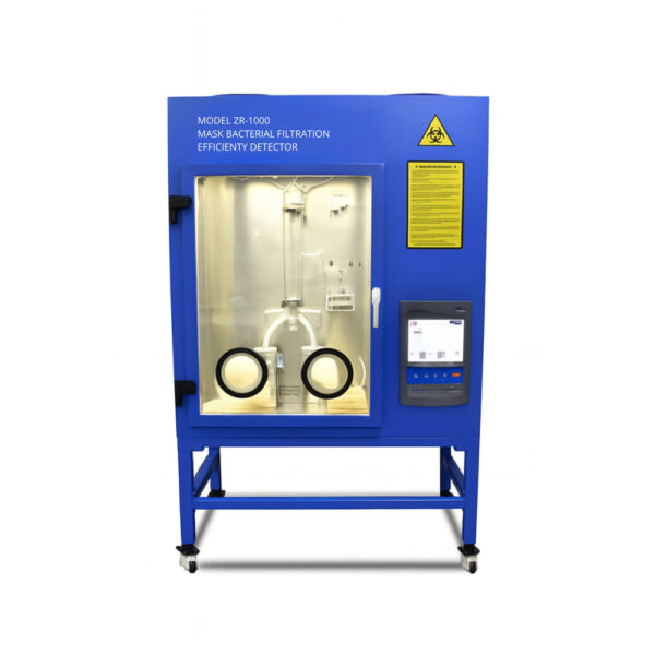 Probador de eficiencia de filtración bacteriana de máscaras