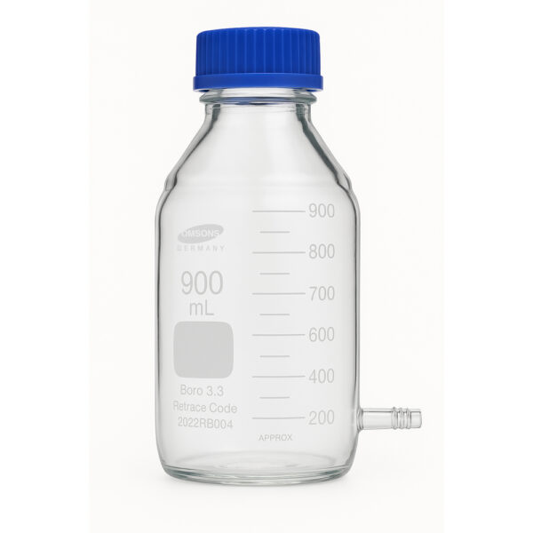 Aspirador de Botellas GL 45 con Tapa y Tubo resultado