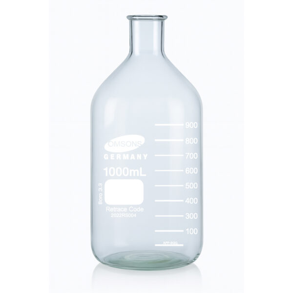 Botellas con cuello liso labrado resultado