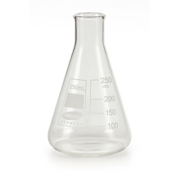 Matraz Erlenmeyer de boca estrecha resultado
