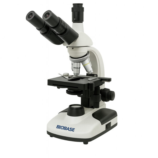 Microscopio Biológico Binocular con Iluminación LED