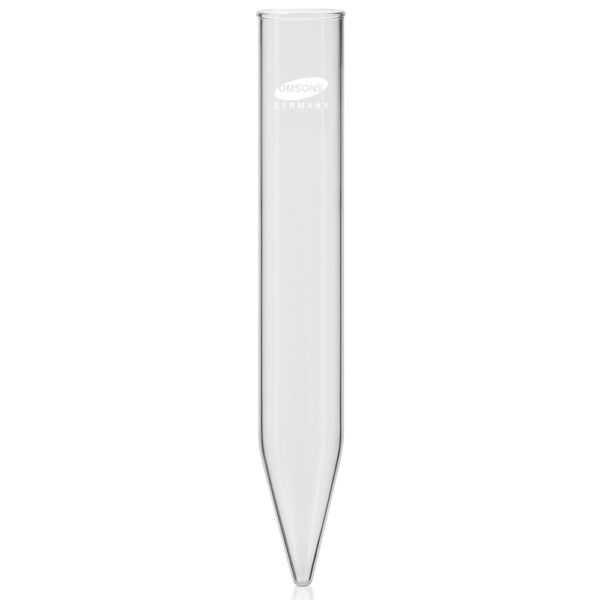 Tubo de centrífuga de fondo cónico liso