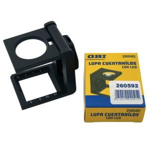 Cuenta hilos de plástico con luz 5 X