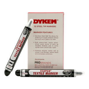 Marcador textil Negro Dykem TexpEn punto fino