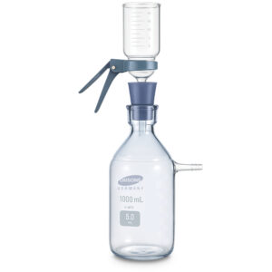 Portafiltros de vidrio con cuello liso y adaptador GL-45