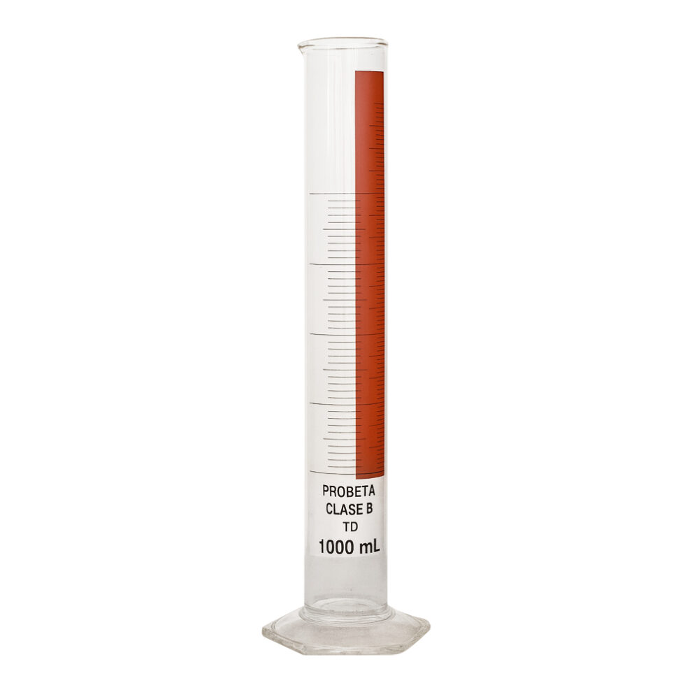PROBETA C/PROTECTOR, CLASE B, TD, 100mL | Jimlab
