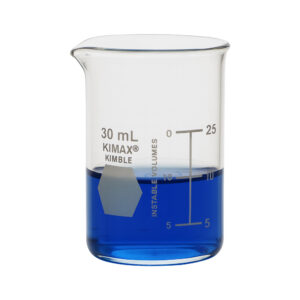 VASO DE PRECIPITADO, FORMA BAJA, 30mL