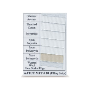 CAJA DE CUADRADOS DE CROCK DE LA AATCC