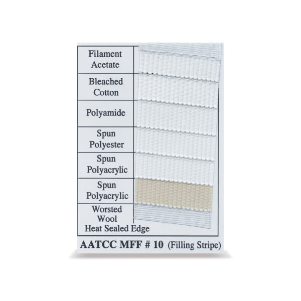 CAJA DE CUADRADOS DE CROCK DE LA AATCC