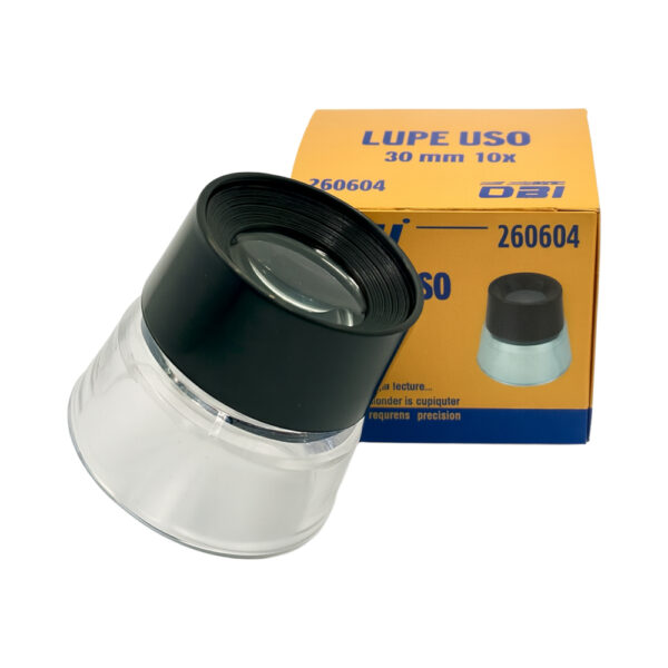 Lupa un ojo OBI 30 mm, 10x