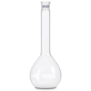 Matraz Kjeldahl con casquillo