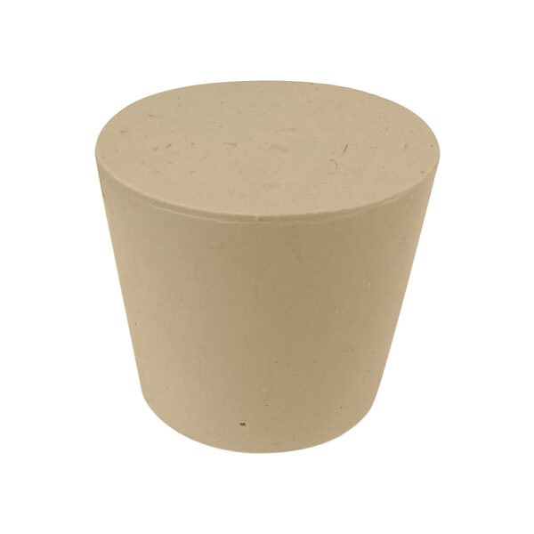 TAPÓN DE HULE SÓLIDO # 4 PARA MATRAZ ERLENMEYER